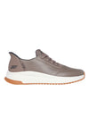 Sneakers taupe in simil pelle con Memory Foam Skechers Bobs Squad 4 Direct Step
