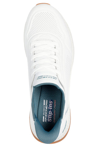 Sneakers bianche slip-ins Memory Foam BOBS Squad 4 Direct Step Skechers