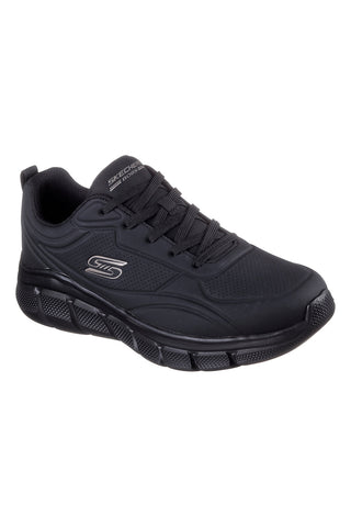 Schwarze Memory Foam-Sneaker BOBS B Flex Arctic Edge von Skechers