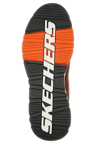 Sneakers marrone scuro in pelle Skechers Rozier Mancer