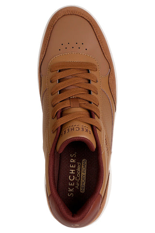 Sneakers color cuoio con soletta Air-Cooled Skechers UNO CTL OUT OF SIGHT