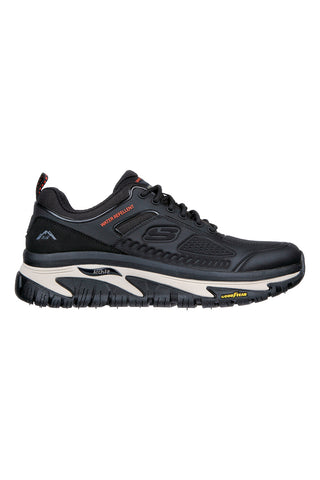 Scarpe outdoor nere water-repellent Skechers Arch Fit Road Walker-Recon