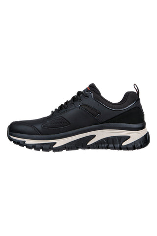 Scarpe outdoor nere water-repellent Skechers Arch Fit Road Walker-Recon