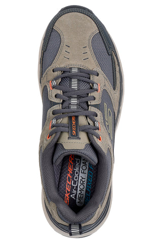 Skechers D'Lux Pro Memory Foam Slip-On Sportschuhe in Taupe