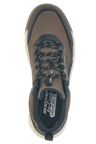 Scarponcini marroni impermeabili con memory foam Skechers Urban Street Hiker