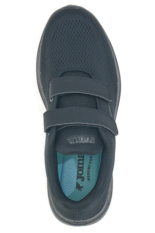 Sneakers nere in mesh con doppio strappo Joma Corinto Men 2521