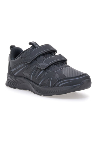 Schwarze Sneakers mit Doppelriemen Australian AU42M102