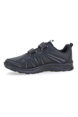 Schwarze Sneakers mit Doppelriemen Australian AU42M102