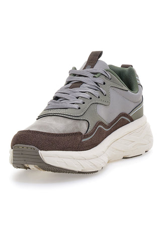 Sneakers multicolor con dettagli a contrasto e suola chunky Australian AU52M100