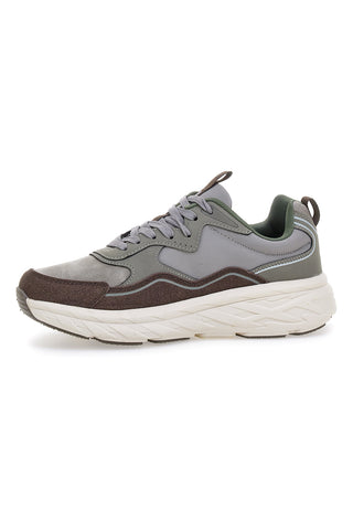 Sneakers multicolor con dettagli a contrasto e suola chunky Australian AU52M100
