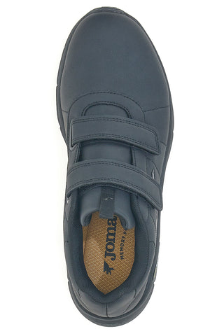 Schwarze reißfeste, rutschfeste Sneakers mit Memory Foam Joma C.Dayly Men 2421