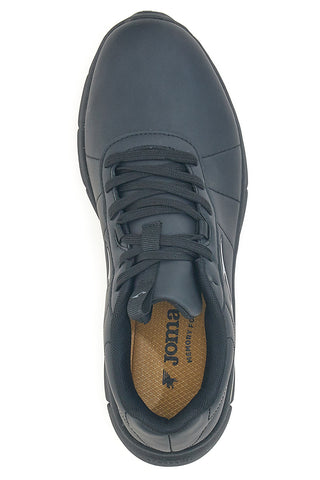 Schwarze rutschfeste Sneakers mit Memory Foam Joma C.Daily Men 2421