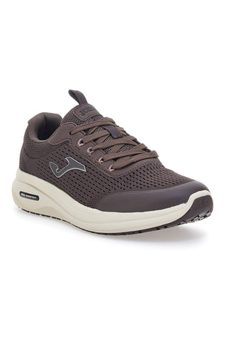Joma Iron Herren 2524 Braune Mesh-Sneaker mit hoher Sohle