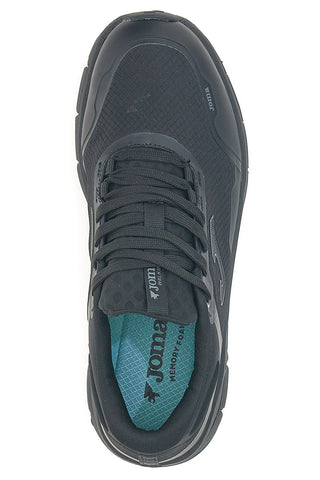 Joma Nern Herren 2501 Extra Comfort Gepolsterte Sohle Schwarze Sneakers