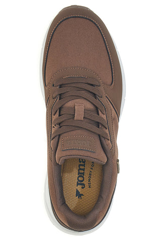 Braune rutschfeste Sneakers mit Memory Foam Joma Krum Men 2524