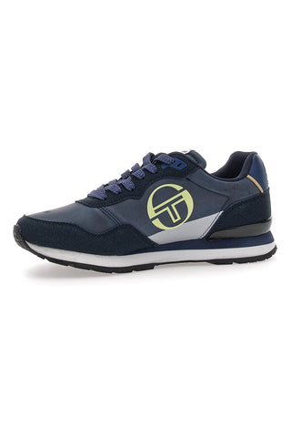 Blaue Sneakers mit seitlichem Logo Sergio Tacchini STM523006