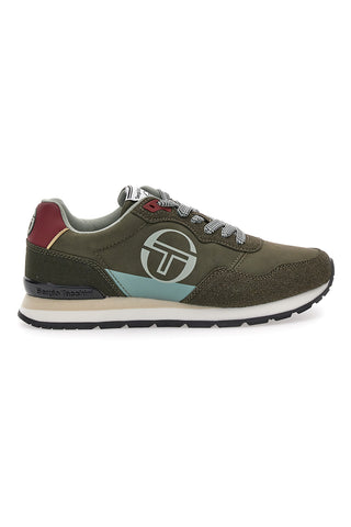 Sneakers verdi con logo laterale Sergio Tacchini STM523006