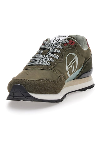 Sneakers verdi con logo laterale Sergio Tacchini STM523006