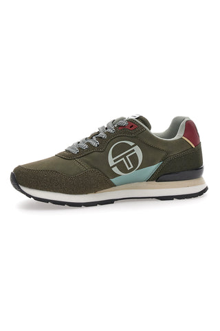 Sneakers verdi con logo laterale Sergio Tacchini STM523006