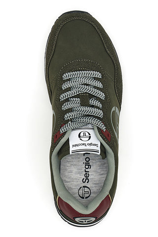Sneakers verdi con logo laterale Sergio Tacchini STM523006