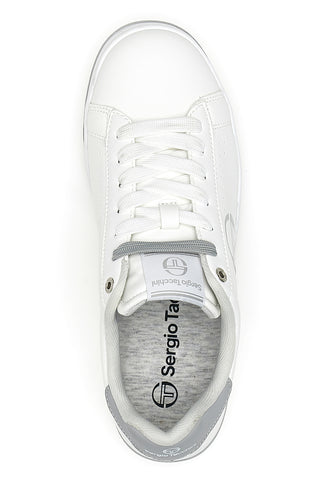 Sneakers bianche con logo grigio Sergio Tacchini STM524210