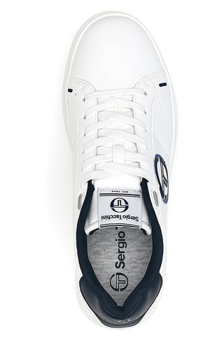Sneakers bianche con dettagli blu Sergio Tacchini STM524500