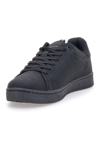 Sneakers nere in simil nabuk con logo traforato Gas GAM524117