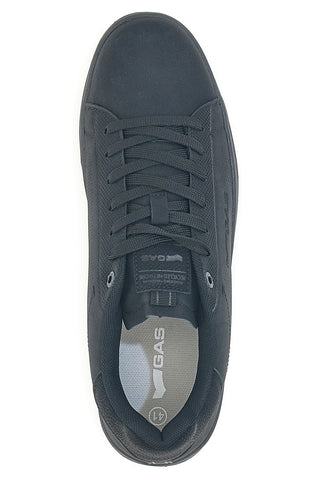 Sneakers nere in simil nabuk con logo traforato Gas GAM524117