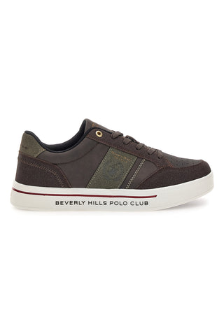 Scarpe da uomo marroni con dettagli a contrasto Beverly hills polo club DANIEL ORTEGA MIX