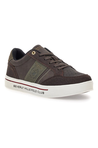 Beverly Hills Polo Club DANIEL ORTEGA MIX Braune Herrenschuhe mit kontrastierenden Details