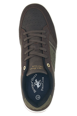 Beverly Hills Polo Club DANIEL ORTEGA MIX Braune Herrenschuhe mit kontrastierenden Details
