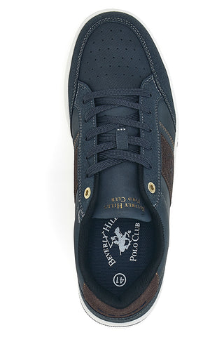 Herrenschuhe dunkelgrau mit kontrastierenden Details Beverly hills polo club DANIEL ORTEGA MIX