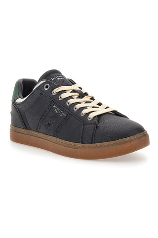 Beverly Hills Polo BHM525120 schwarze Sneakers mit Gummisohle