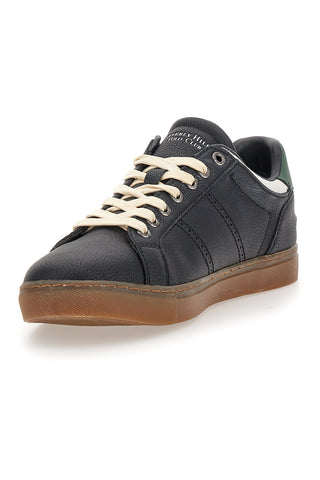 Beverly Hills Polo BHM525120 schwarze Sneakers mit Gummisohle