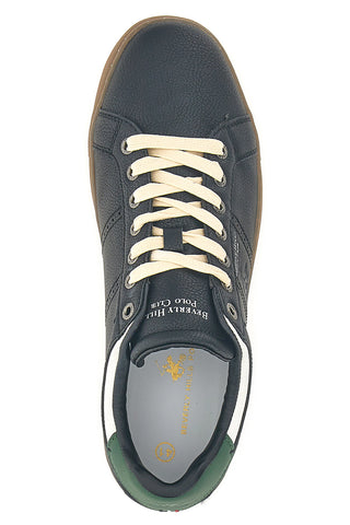 Beverly Hills Polo BHM525120 schwarze Sneakers mit Gummisohle