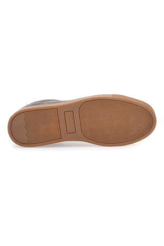 Braune Sneakers mit orangefarbenen Details Beverly Hills Polo BHM525120