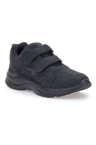 Scarpe nere con doppio strappo Tiglio 59226MF