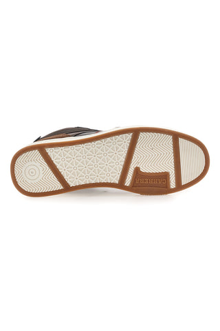 Carrera CAM233034867 braune High-Top-Sneaker mit Stoffdetails