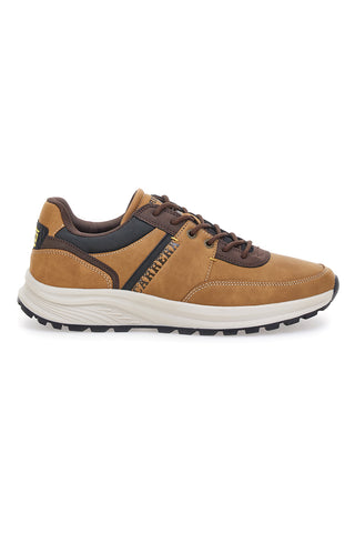 Carrera CAM532016068 Ledersneaker mit braunen Details