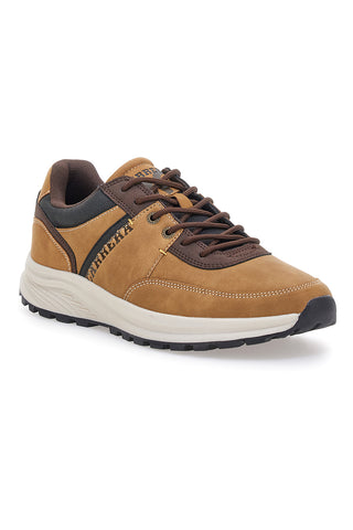 Sneakers color cuoio con dettagli marroni Carrera CAM532016068