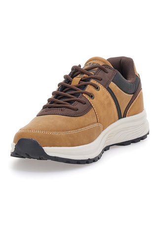 Sneakers color cuoio con dettagli marroni Carrera CAM532016068