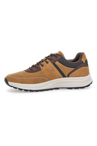 Sneakers color cuoio con dettagli marroni Carrera CAM532016068