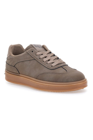 Sneakers taupe con suola a contrasto Max Dillan GB2042