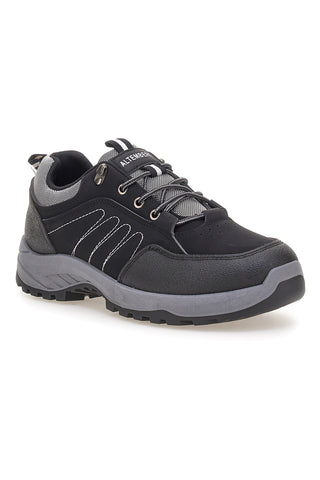 Scarpe trekking nere con suola carrarmato Altemberg GB2047