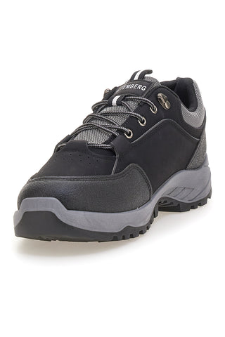 Scarpe trekking nere con suola carrarmato Altemberg GB2047