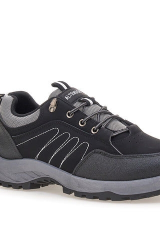 Scarpe trekking nere con suola carrarmato Altemberg GB2047