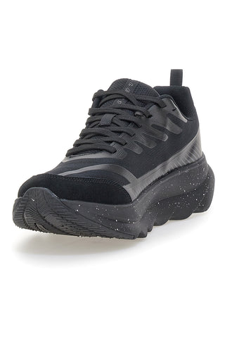 Lotto Run 60 AMF Laufschuhe, komplett schwarz, mit gepolsterter Sohle