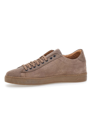 Braune Wildleder-Sneaker Made in Italy PTR 3021