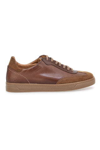 PTR 3001 Braune Ledersneaker