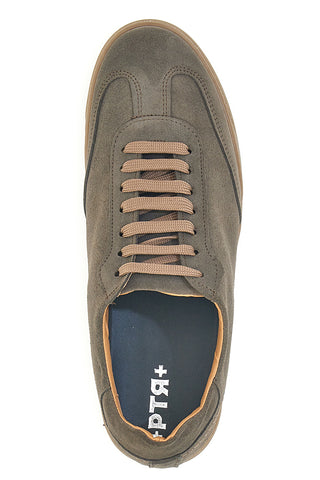 PTR 3001 Braune Ledersneaker